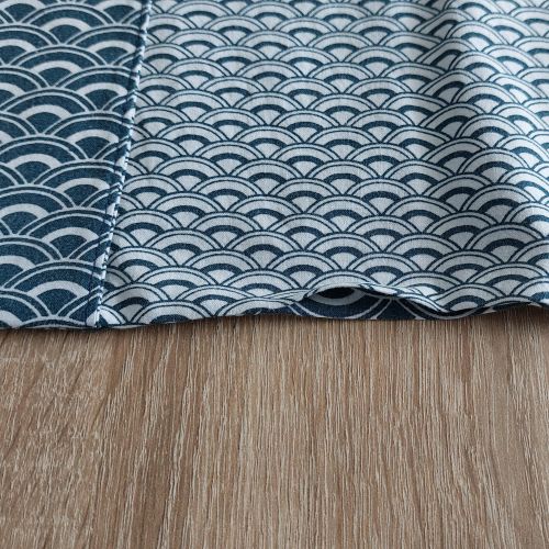 Repasser et rentrer le tissu à l'intérieur.