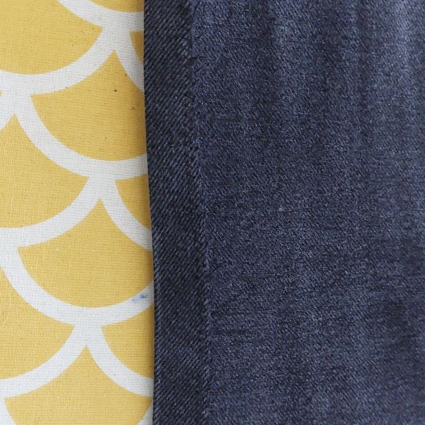 Replier vers l'intérieur.