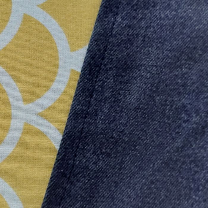 Faire un couture droite le long des côtés.