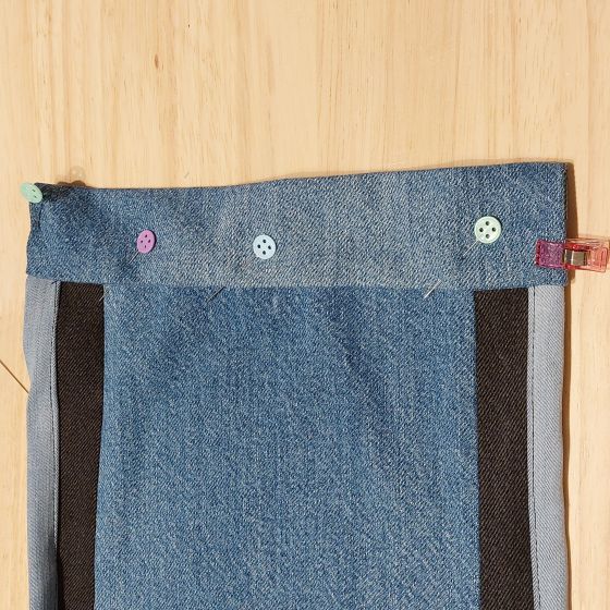 Epingler pour maintenir en place.