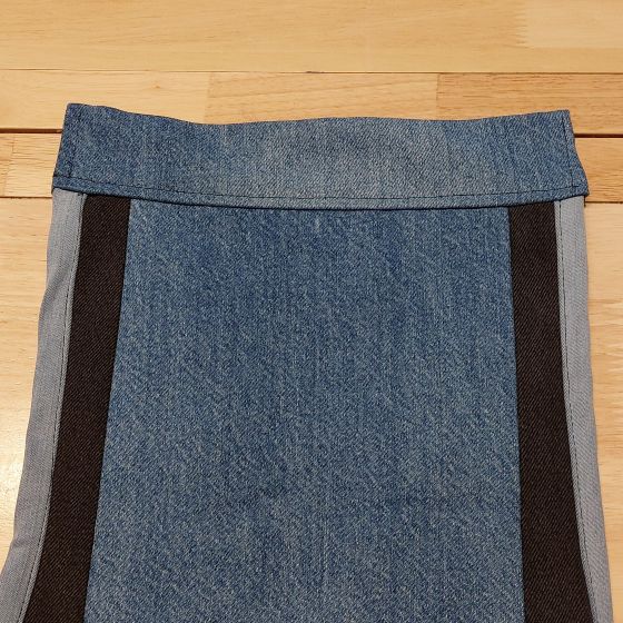 Faire une couture droite.