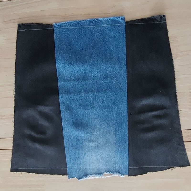 Tracer un trait en haut et en bas.